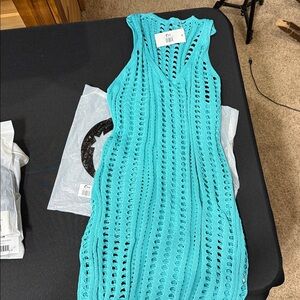 Large Turquoise Atoll Swim Cover
